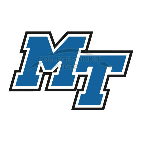 Personal Middle Tennessee Blue Raiders Iron-on Transfers (Wall Stickers)NO.5086